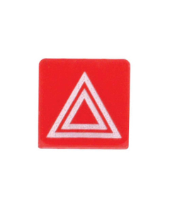 ROCKER SWITCH INSERT, HAZARD       