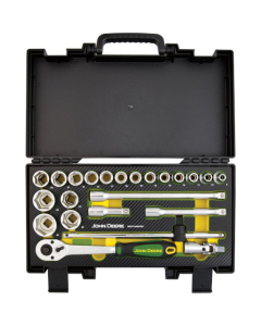 John Deere Pipenøkkelsett 1/2" 23 deler