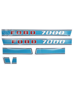 Sett av dekaler - Ford / New Holland 7000
