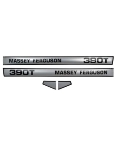 Sett av dekaler - Massey Ferguson 390T