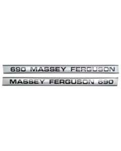 Sett av dekaler - Massey Ferguson 690