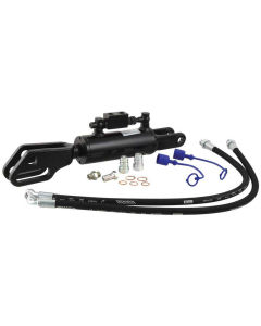 Hydraulisk justering av løftestag til trekkstenger (Levert med: Slanger) - Gaffel Hull Ø: 22mm - Gaf