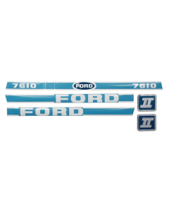 Sett av dekaler - Ford / New Holland 7610