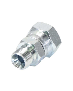 Hydraulisk adapter 3/8'' BSP Hann x 1/2'' BSP Svingbar hunn
