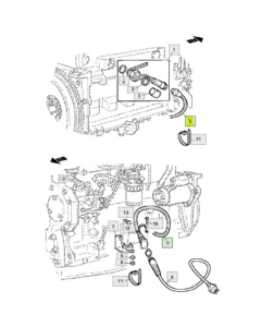 INNTAKSKABEL MK 2,0M CAL