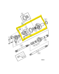 Oljepumpe transmisjon