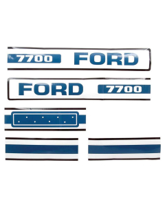 Sett av dekaler - Ford / New Holland 7700