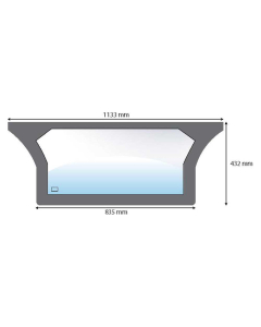 REAR GLASS LOWER                   