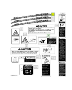 Klistremerke venstre sid
