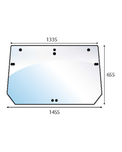 REAR UPPER GLASS                   