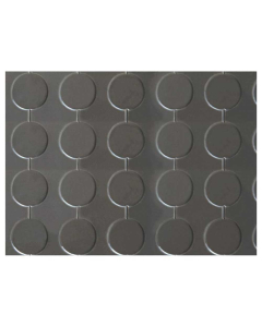 Gummimatte (Grå) 1200 x 1000 x 4mm