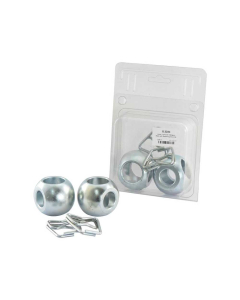 Agripak 4 stk. Trekkstangkule med dobbel kategori