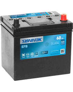 Bilbatteri EFB start og stop SL604