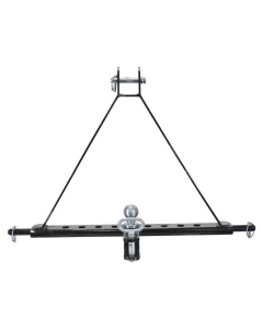 3-pkt.feste med kuledrag og boltefeste (Kategori 1 (Ø22mm)) Antall hull: 9, 775mm