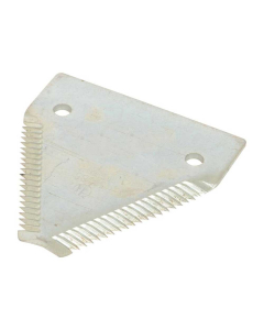 Knivseksjon - tagget overside - 83x76x3mm - Hull Ø: 6mm - Hullsentre 52mm - Erstatning forNew Hollan