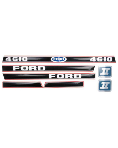 Sett av dekaler - Ford / New Holland 4610 Force II