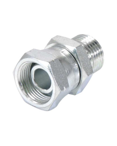Hydraulisk adapter 1/2'' BSP Hann x M22 x 1.50 Metrisk Svingbar hunn