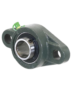 Lagerhus med flens og 2 bolthull (UCFL205)