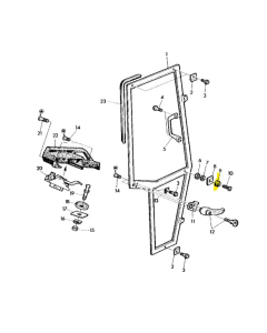 DØRSTOPPER KOMPL. HAN/HU