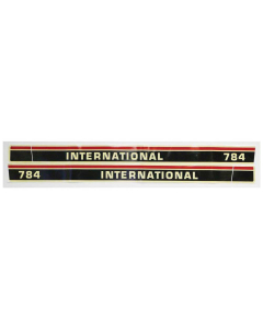 DECAL KIT - HOOD - IH 784          
