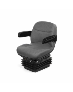 Kompakt luftfjæringssete - 12V (Stoff)