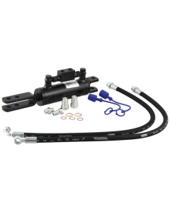 Hydraulisk justering av løftestag til trekkstenger (Levert med: Slanger) - Gaffel Hull Ø: 16mm - Gaf