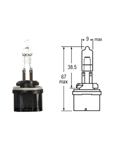 Lyspære 12V 50W Pg-13