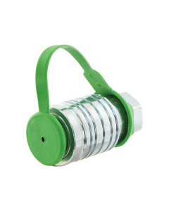 Støvhette Grønn PVC Passer 1/2'' Hunnkobling 