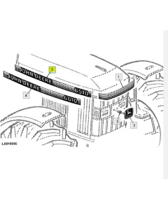 Klistremerke sidemerke p