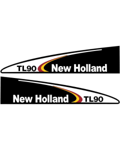 Sett av dekaler - Ford / New Holland TL90