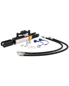 Hydraulisk justering av løftestag til trekkstenger (Levert med: Slanger) - Gaffel Hull Ø: 22mm - Gaf