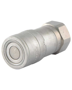 Hydraulisk hurtigkobling FF ( Flat Face) Hunn 3/8'' Husstørrelse x 3/8'' BSP Hunngjenge
