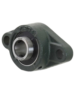 Lagerhus med flens og 2 bolthull (UCFL204)