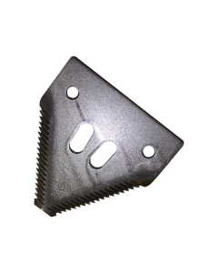 Knivseksjon - tagget overside - 80x76x2.75mm - Hull Ø: 6.5mm - Hullsentre 51mm - Erstatning forSchum