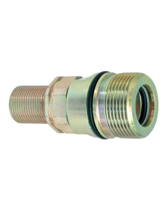 Hydraulisk hurtigkobling 1/2″ Hann med låsegjenge med 1/2″ BSP hanngjenge