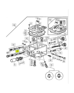 Rep.sats bremseventil