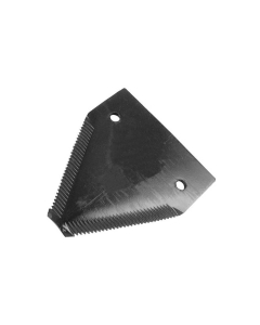 Knivseksjon - tagget overside - 83x76x2.75mm - Hull Ø: 5.5mm - Hullsentre 52mm - Erstatning forNew H