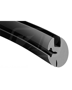 Rutepakning Svart Pvc