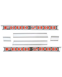 Sett av dekaler - Ford / New Holland 2000