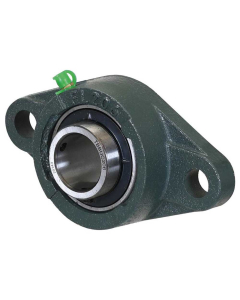 Lagerhus med flens og 2 bolthull (UCFL206)