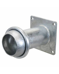 SQUARE FLANGE - MALE 4'' (GALVANISE