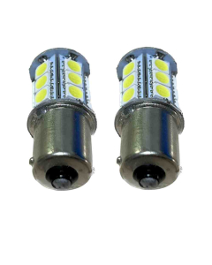 2 Pak Ledpære Ba15S Canbus 1,5 Watt