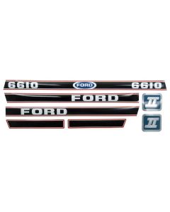 Sett av dekaler - Ford / New Holland 6610 Force II