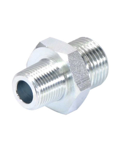 Hydraulisk adapter 1/2'' BSP Hann x 3/8'' BSPT Hann