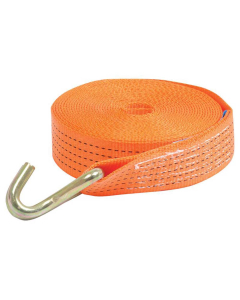 Lastestropp med krok, 50mm x 9000mm (J-krok)