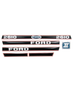 Sett av dekaler - Ford / New Holland 2610 Force II