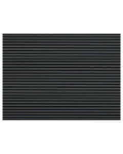 Gummimatte (Svart) 1020 x 1000 x 3mm