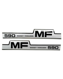 Sett av dekaler - Massey Ferguson 590