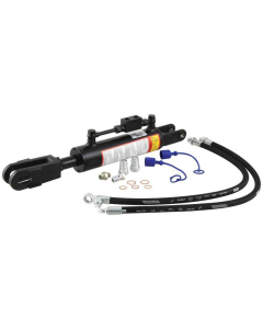 Hydraulisk justering av løftestag til trekkstenger (Levert med: Slanger) - Gaffel Hull Ø: 22mm - Gaf