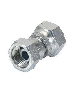 Hydraulisk adapter 3/8'' BSP Svingbar hunn x M18 x 1.50 Metrisk Svingbar hunn